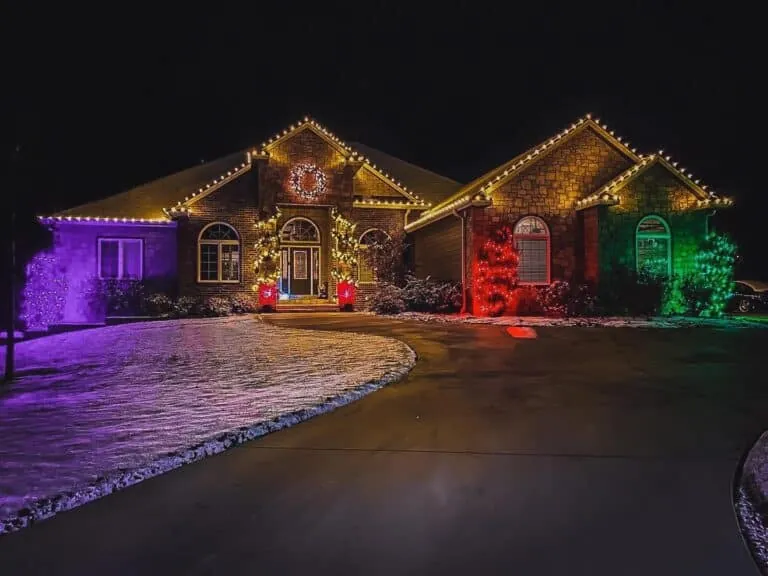 Outdoor lighting install